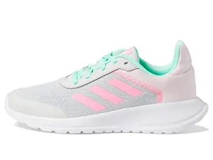 adidas Tensaur Running Shoe, Grey/Beam Pink/Bliss Lilac (Velcro), 6 US Unisex Big Kid