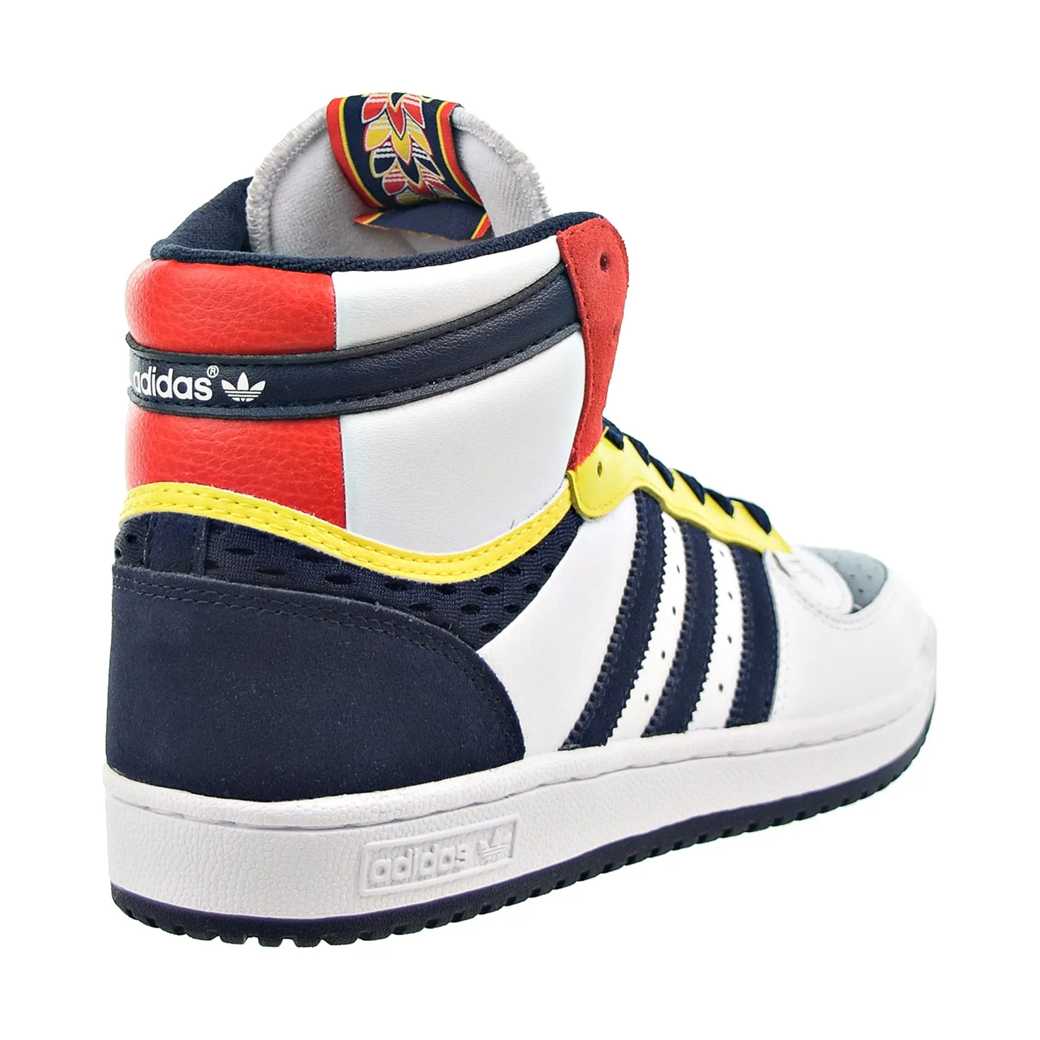 Adidas Top Ten RB Hi Men's Shoes Footwear White-Legend Ink-Red