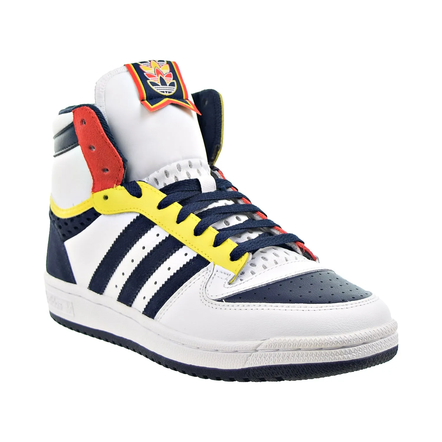 Adidas Top Ten RB Hi Men's Shoes Footwear White-Legend Ink-Red