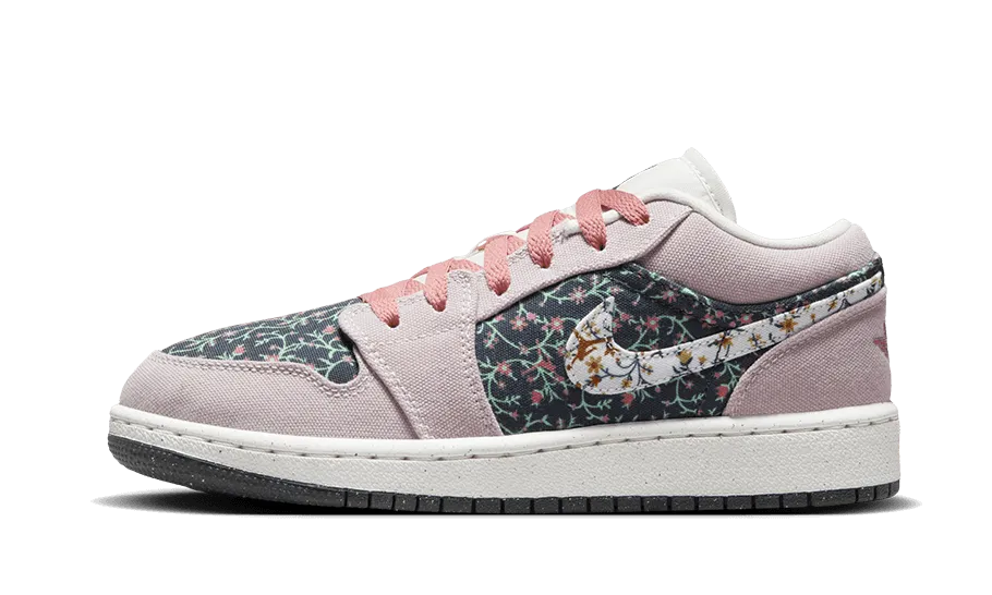 Air Jordan 1 Low Floral Canvas