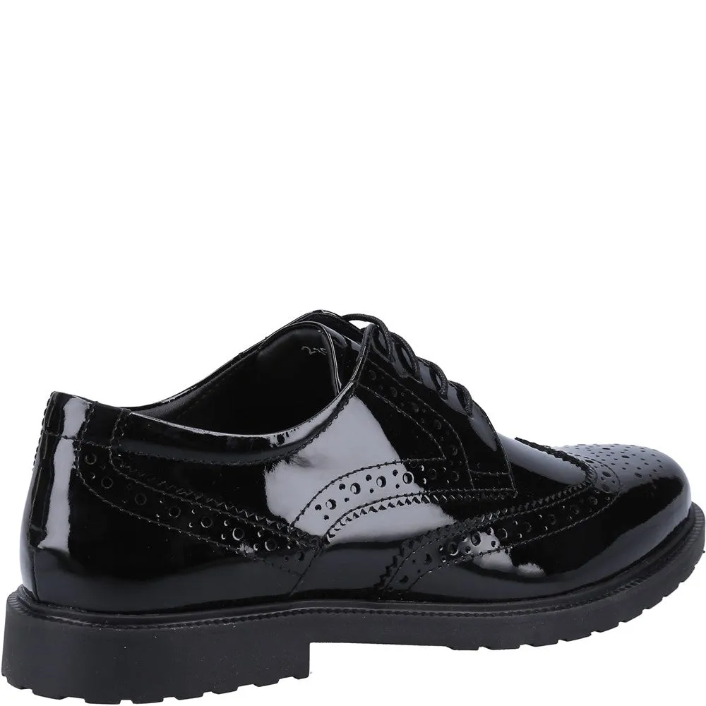 Black Patent Verity Brogue