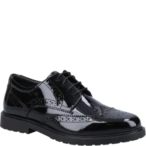 Black Patent Verity Brogue