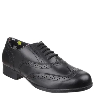 Black XL Kada Senior School Shoes