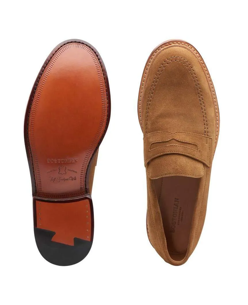 Bostonian No16 Soft Free Low Cola Suede