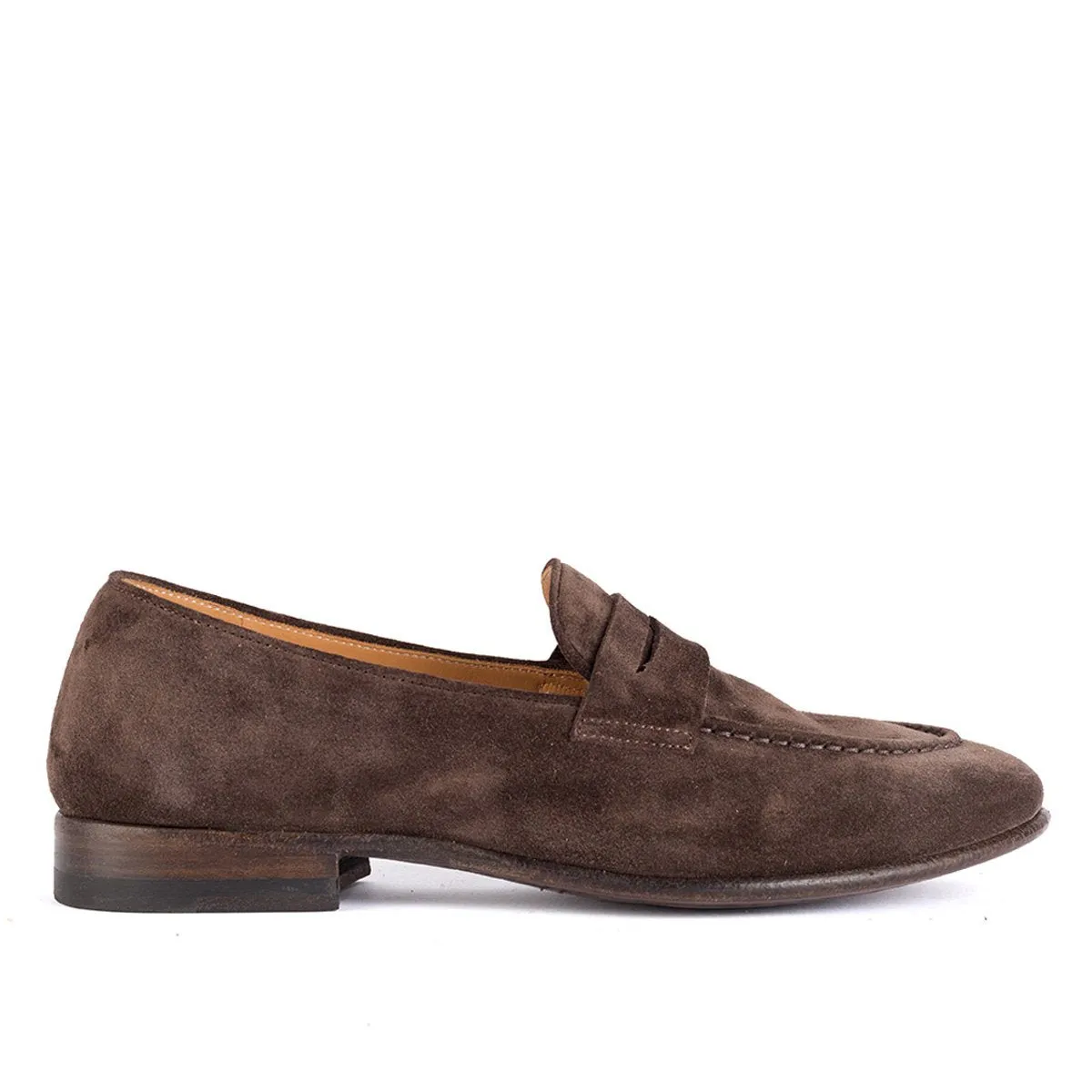 BRENDA 60038<br>Espresso brown loafers