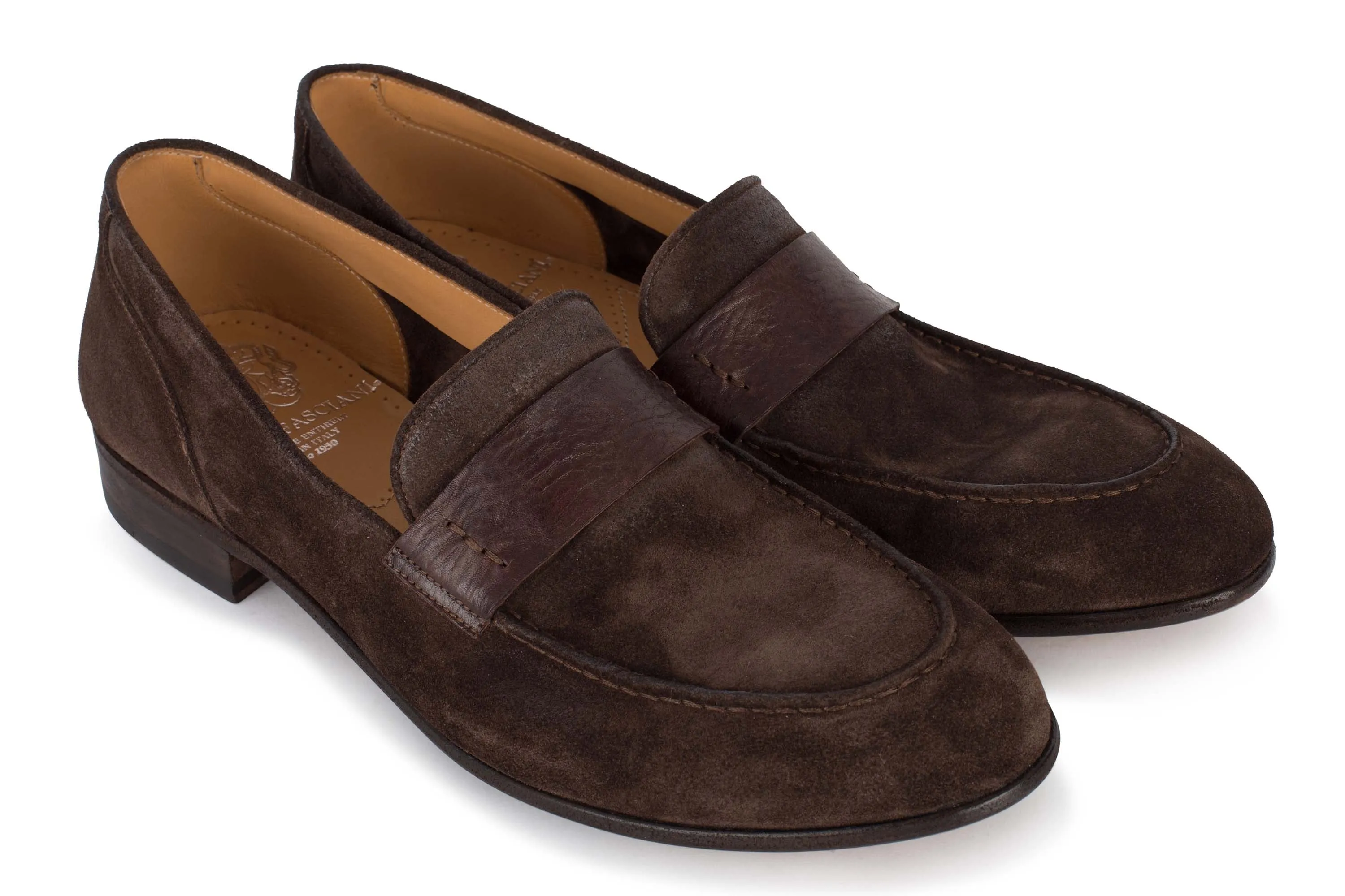 BRIAN 61017<br>Espresso calf loafers