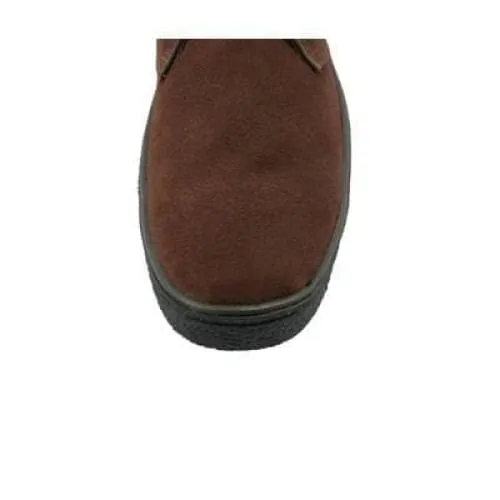 British Walkers Playboy Low Men's Brown Suede Oxfords