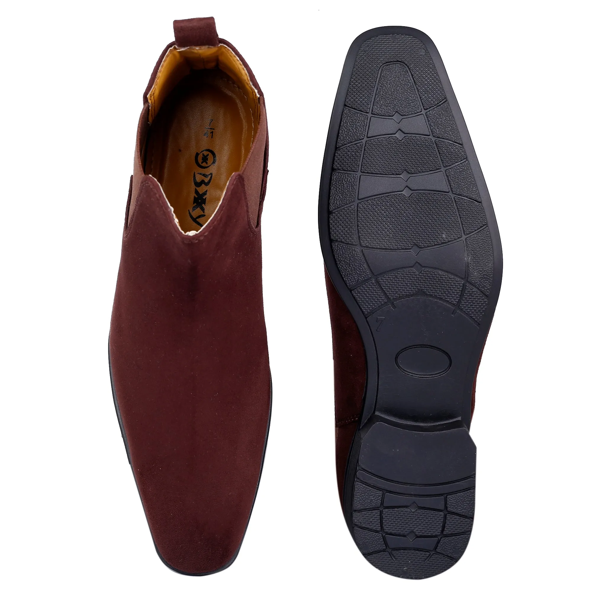 Bxxy's Casual Chelsea Slip-on Boots For Men