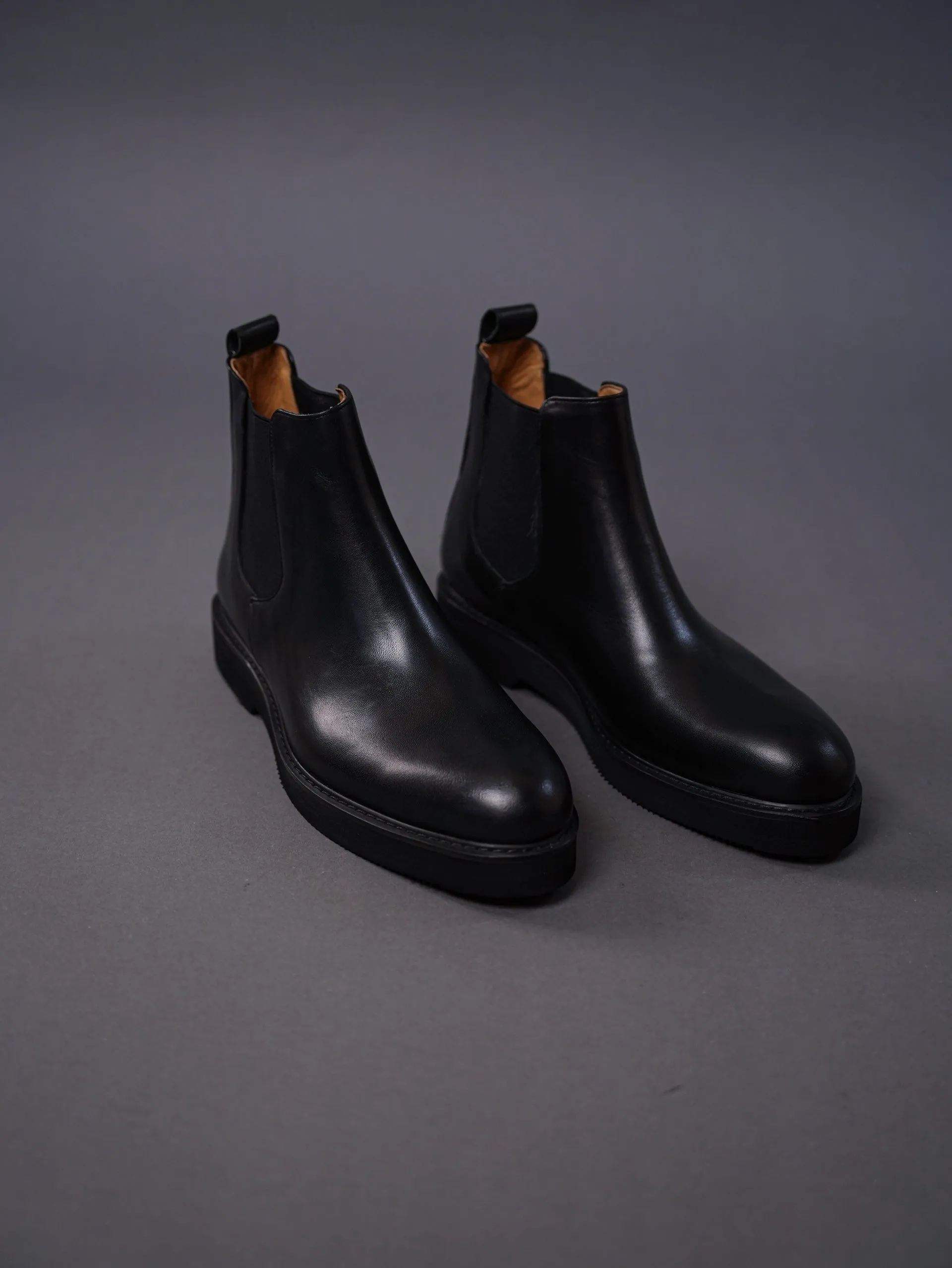 chelsea boots-Black