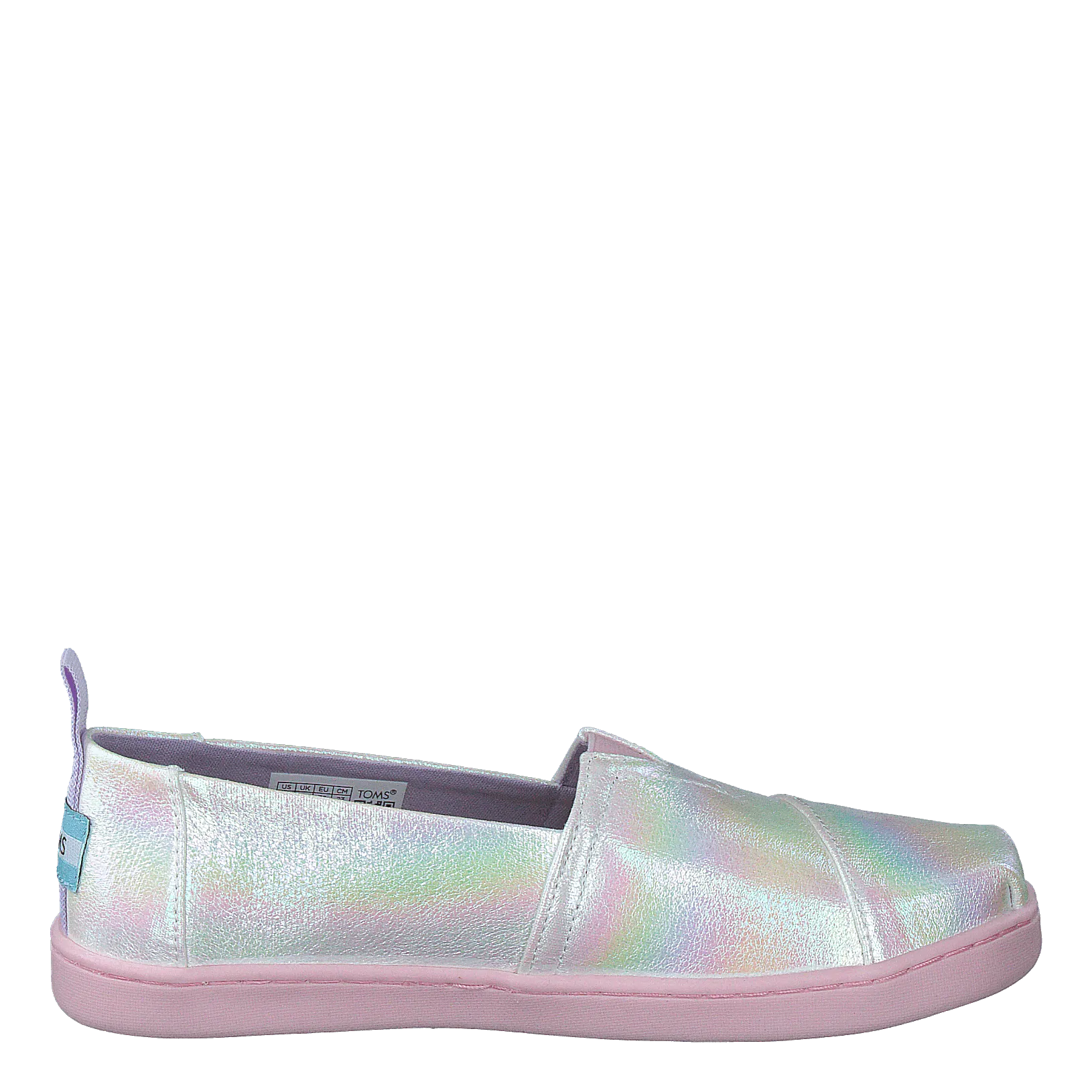 Classic Iridescent Stripe White