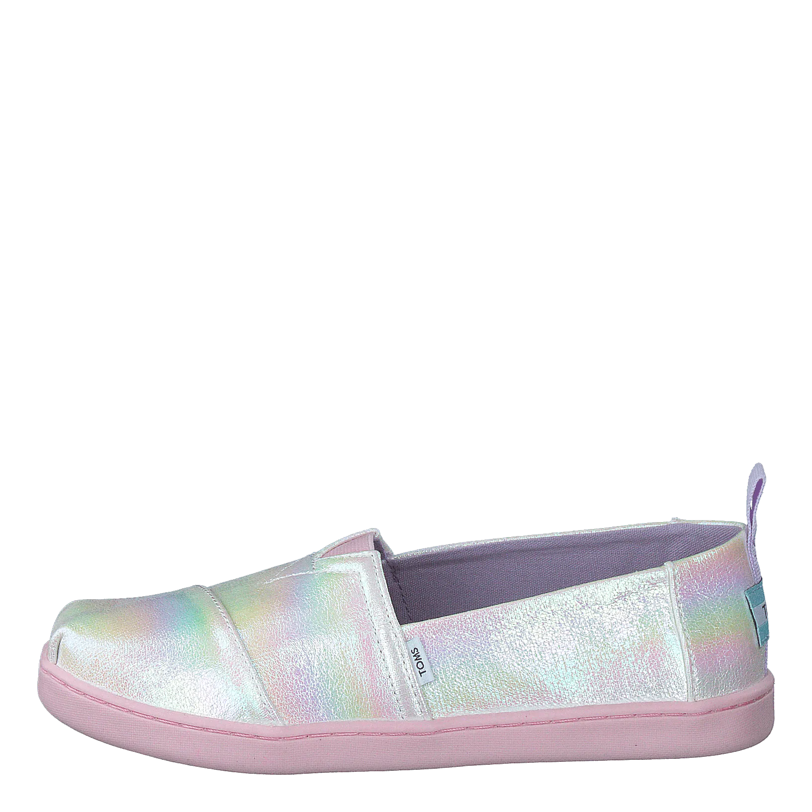 Classic Iridescent Stripe White