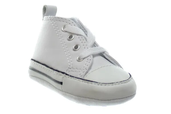 Converse Chuck Taylor First Star Toddlers Boots White/White