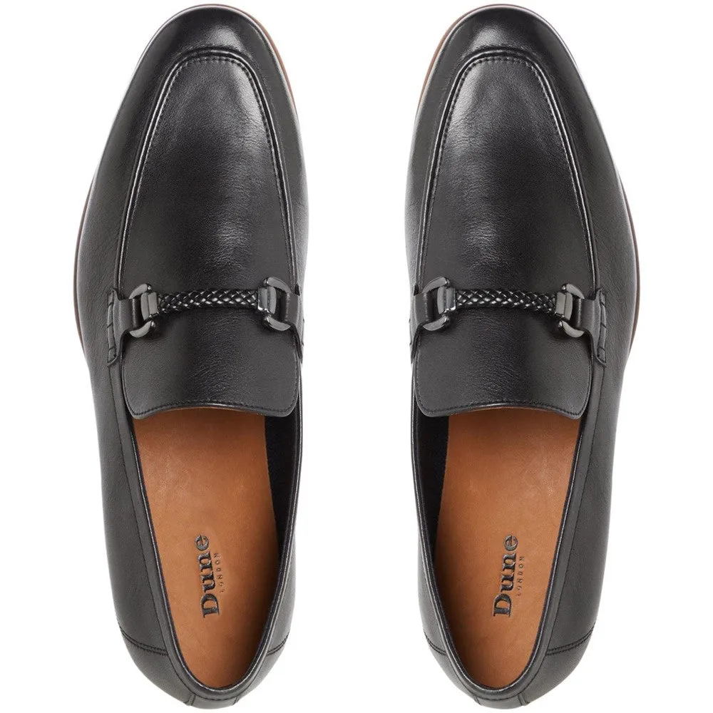 Dune Santino Woven Trim Loafers