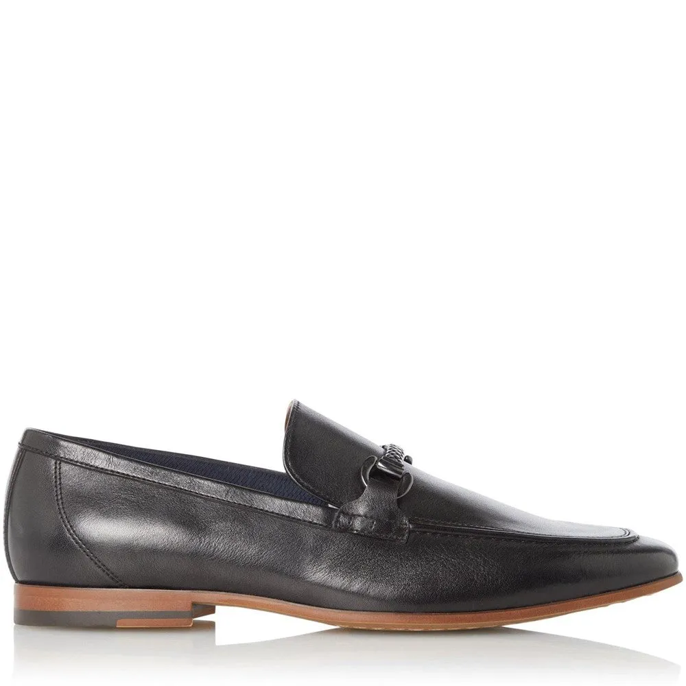 Dune Santino Woven Trim Loafers