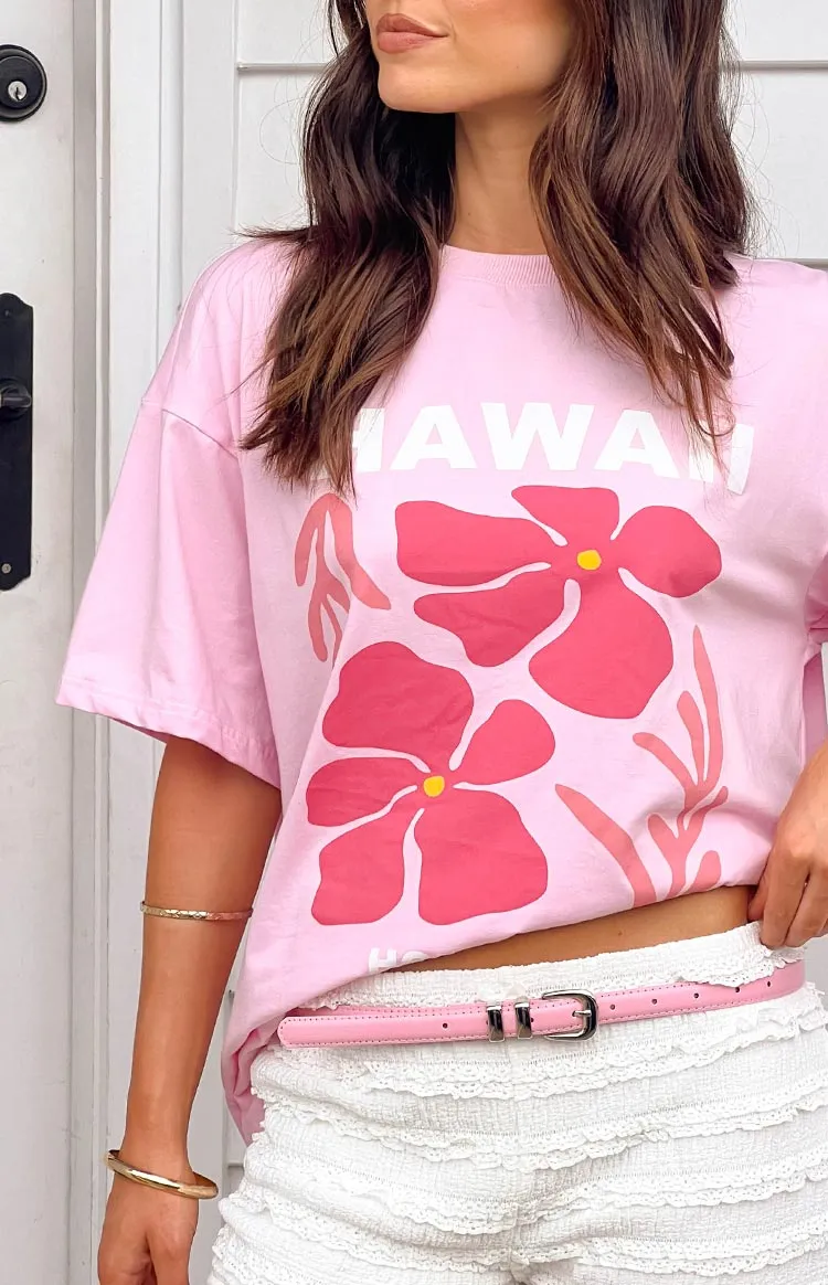 Hawaii Pink Tee