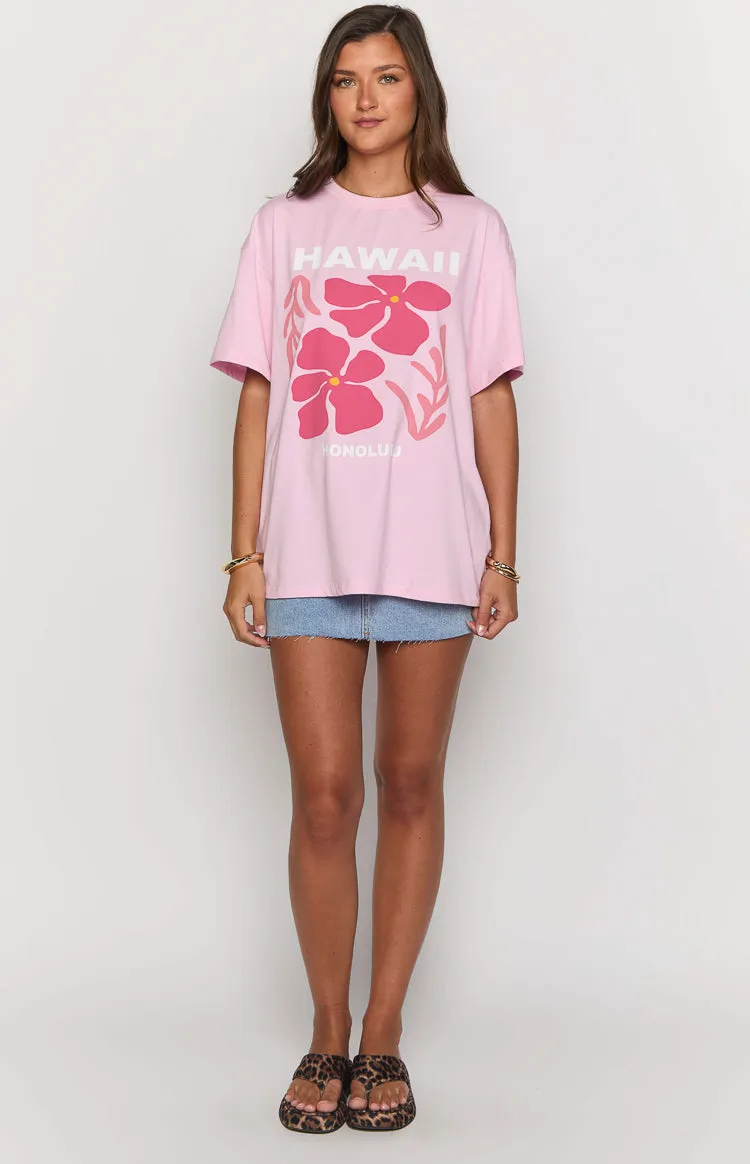 Hawaii Pink Tee