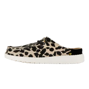 Hey Dude Womens Wendy Slip On Classic Leopard