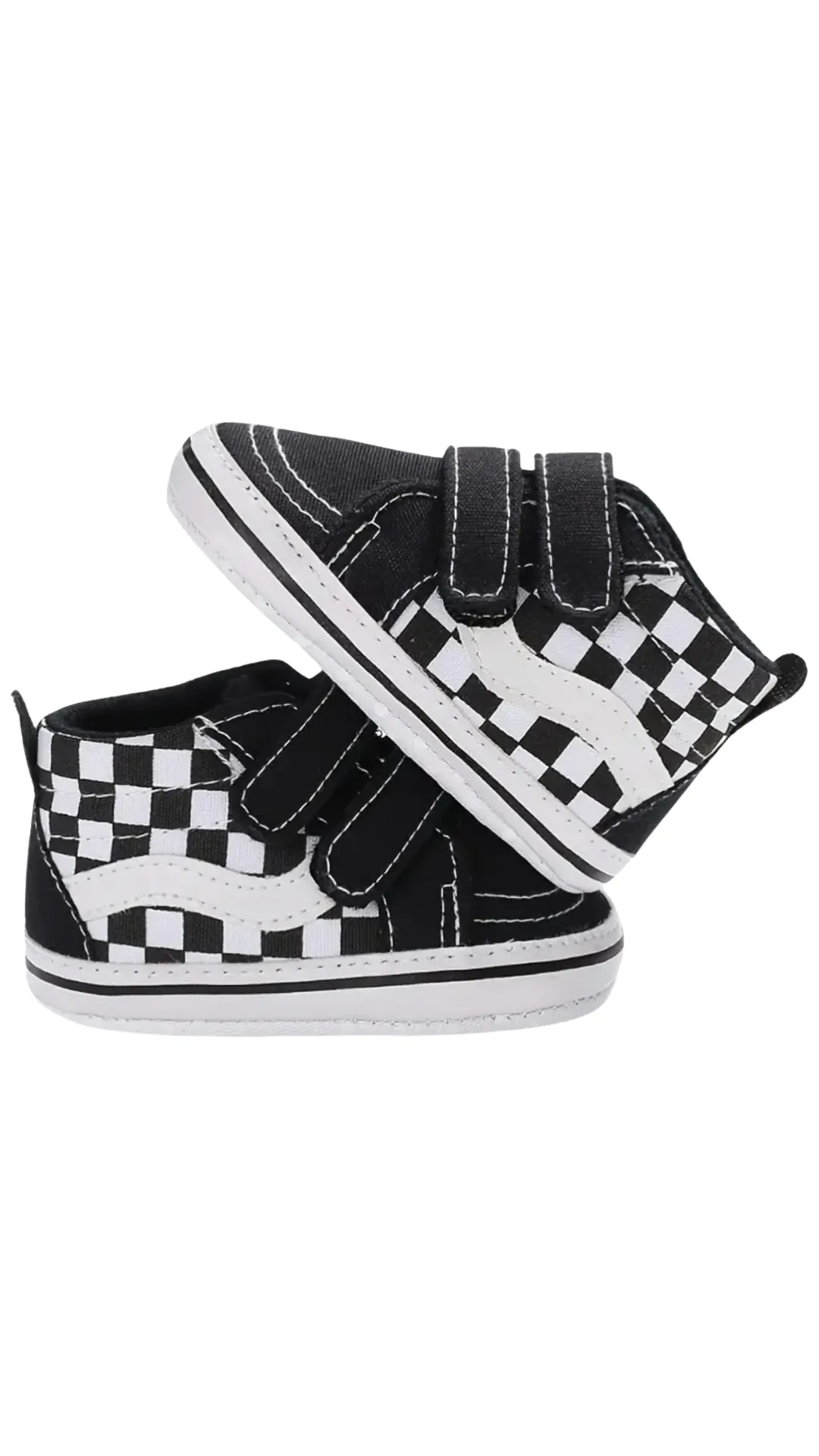 Infant shoes Checkered Blk/Wht