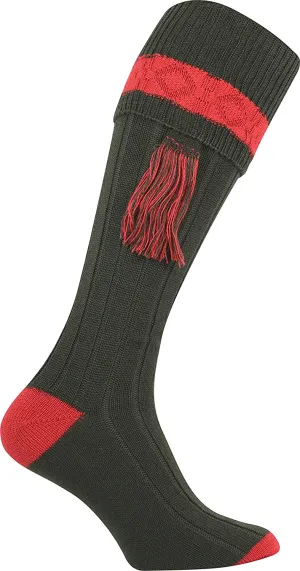 JACK PYKE Contrast Knee High Shooting Socks 8 to 11 UK