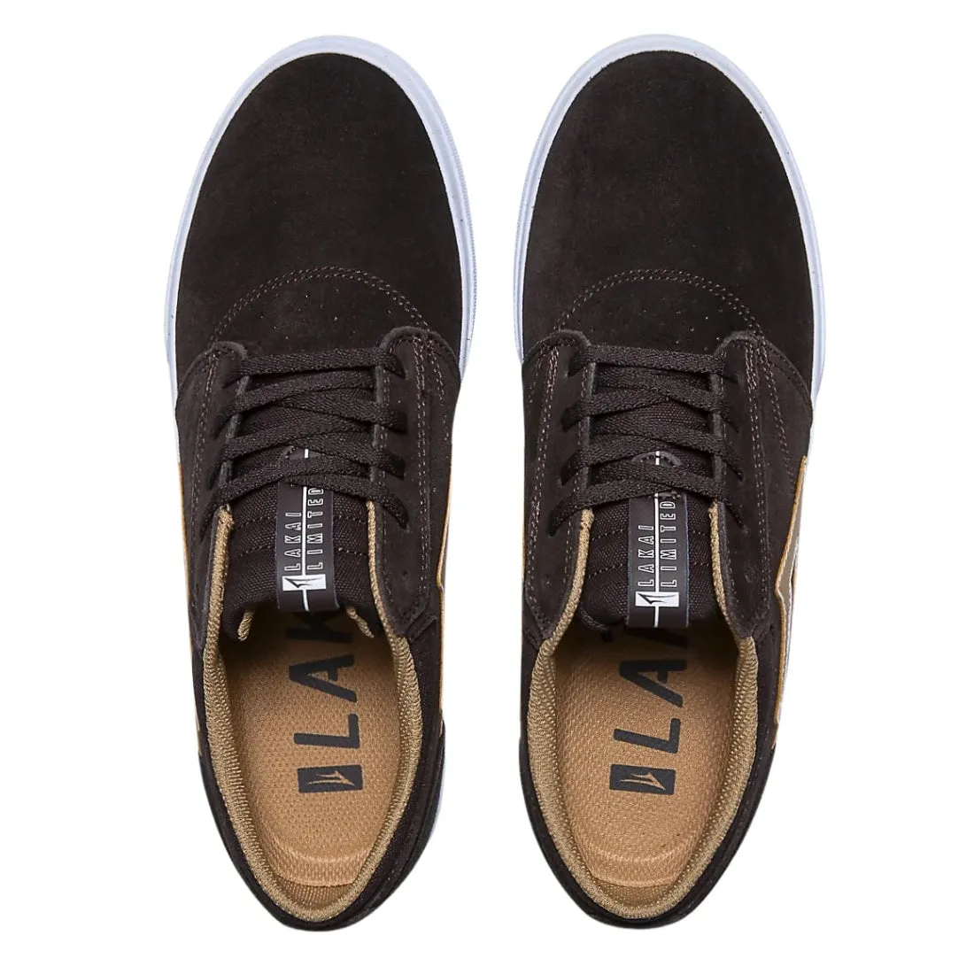 Lakai Griffin Skate Shoes - Chocolate Suede