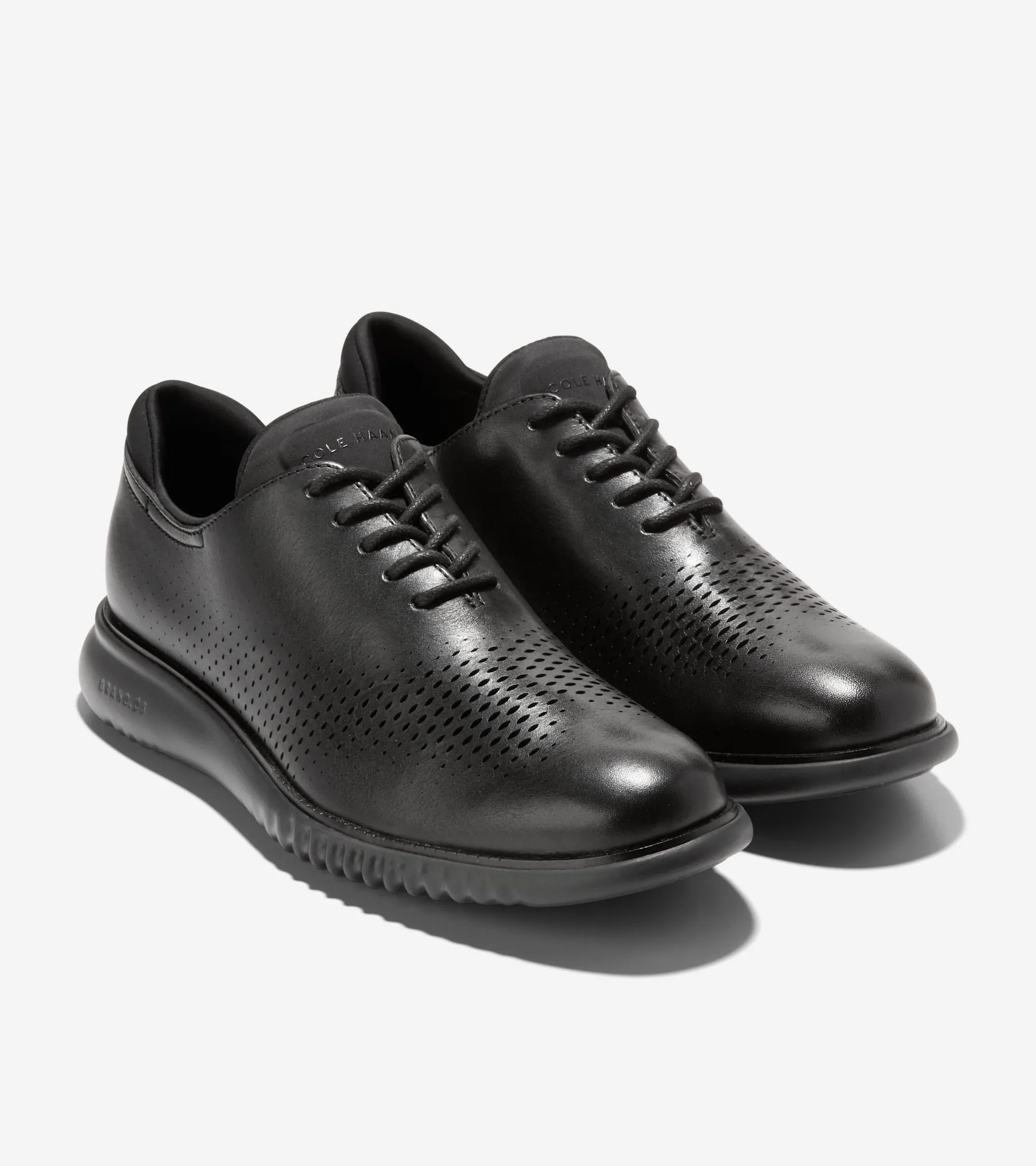 Men's 2.ZERØGRAND Lined Laser Wingtip Oxfords