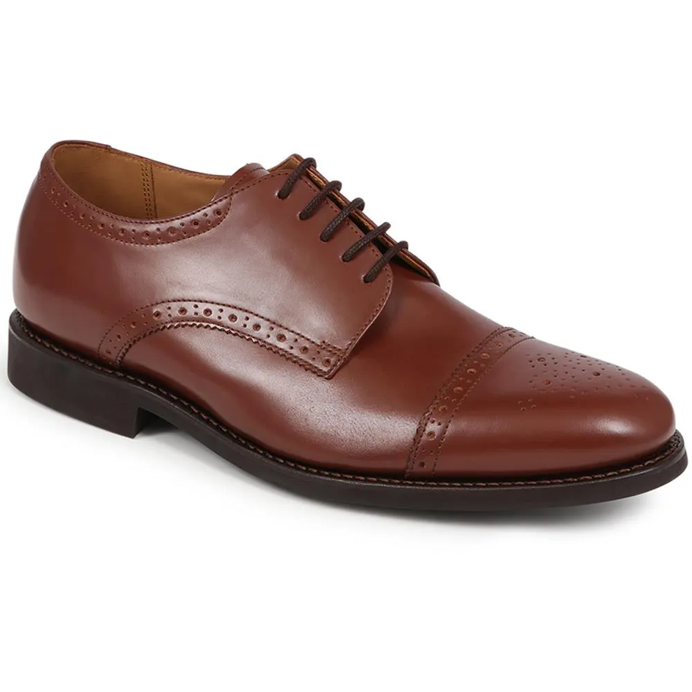 Mile End Goodyear Welted Polished Leather Brogues - MILEEND2 / 318 986