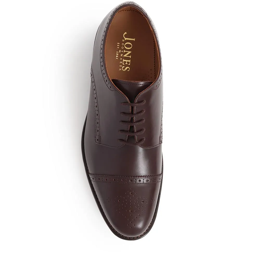 Mile End Goodyear Welted Polished Leather Brogues - MILEEND2 / 318 986