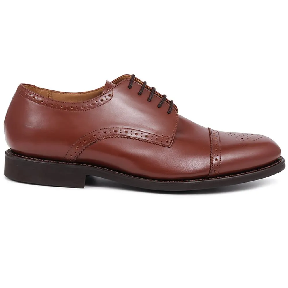 Mile End Goodyear Welted Polished Leather Brogues - MILEEND2 / 318 986