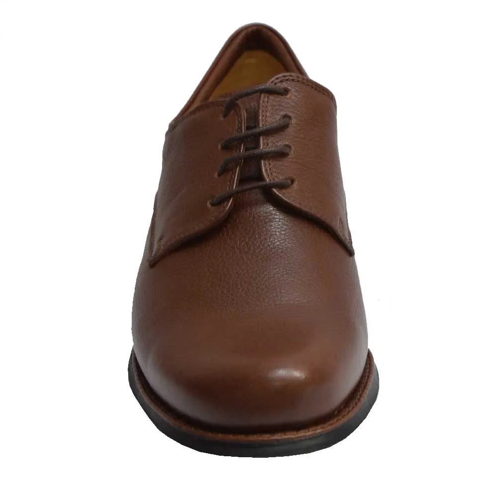 Nelson Plain Toe Chestnut