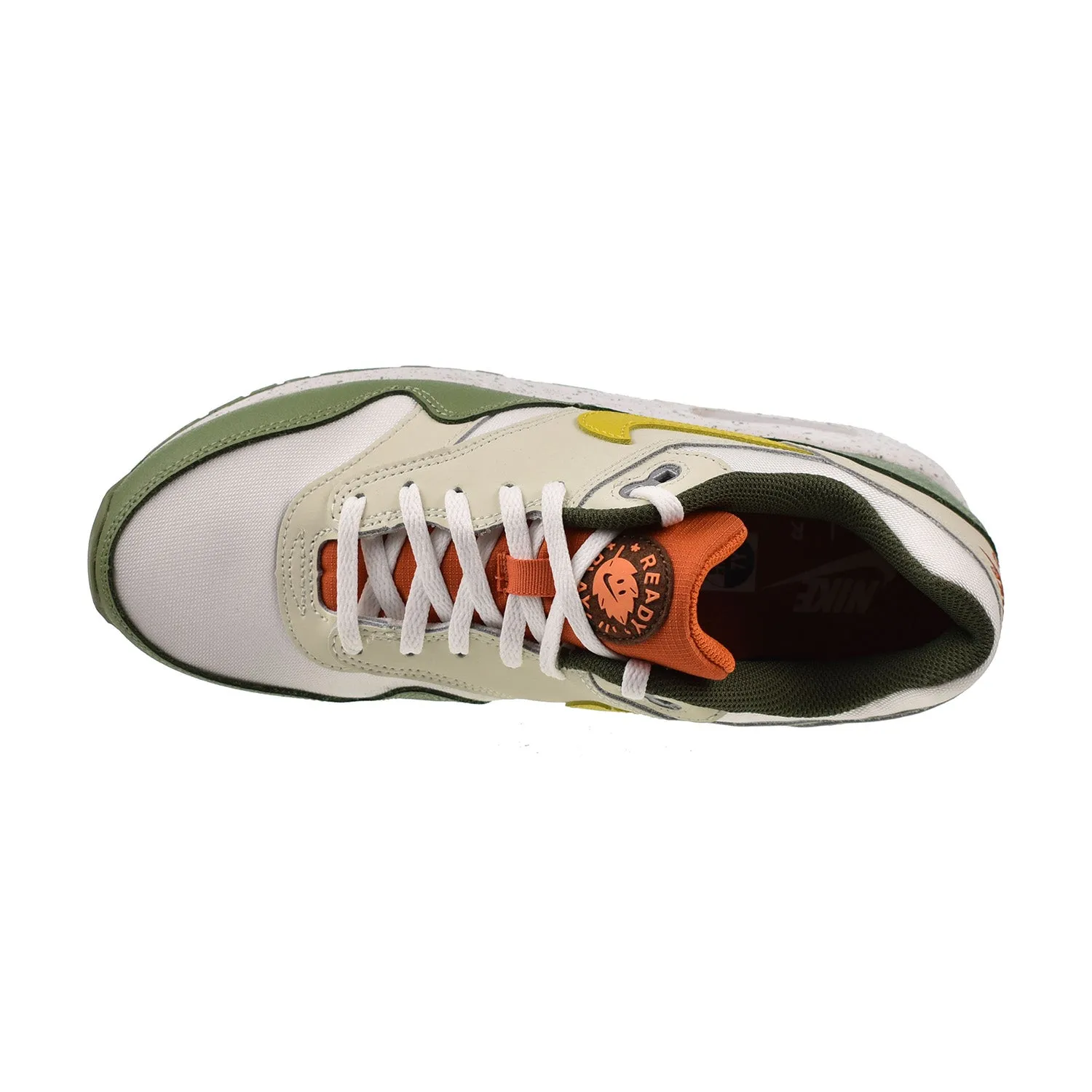 Nike Air Max 1 SE (GS) "Ready Play" Big Kids' Shoes Summit White-Vivid Sulfur