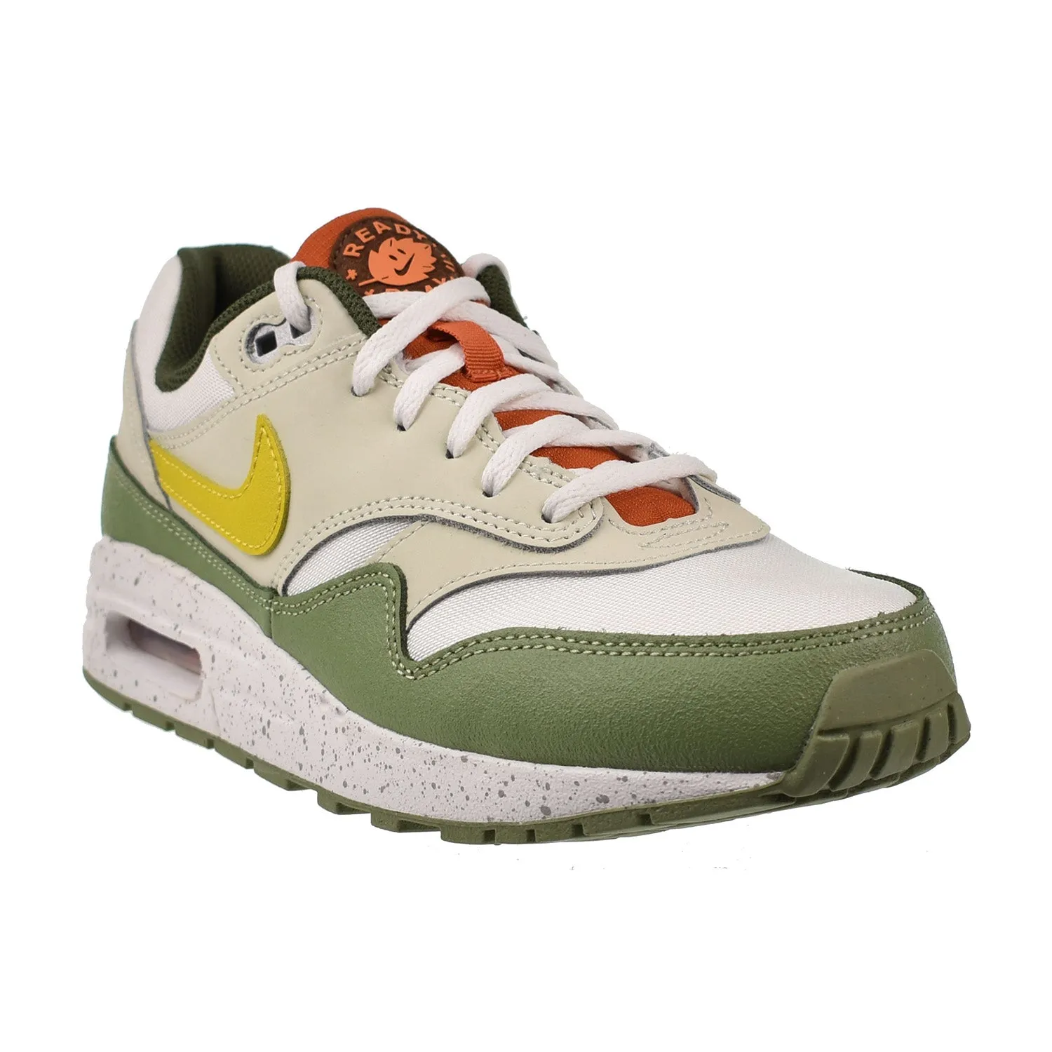 Nike Air Max 1 SE (GS) "Ready Play" Big Kids' Shoes Summit White-Vivid Sulfur