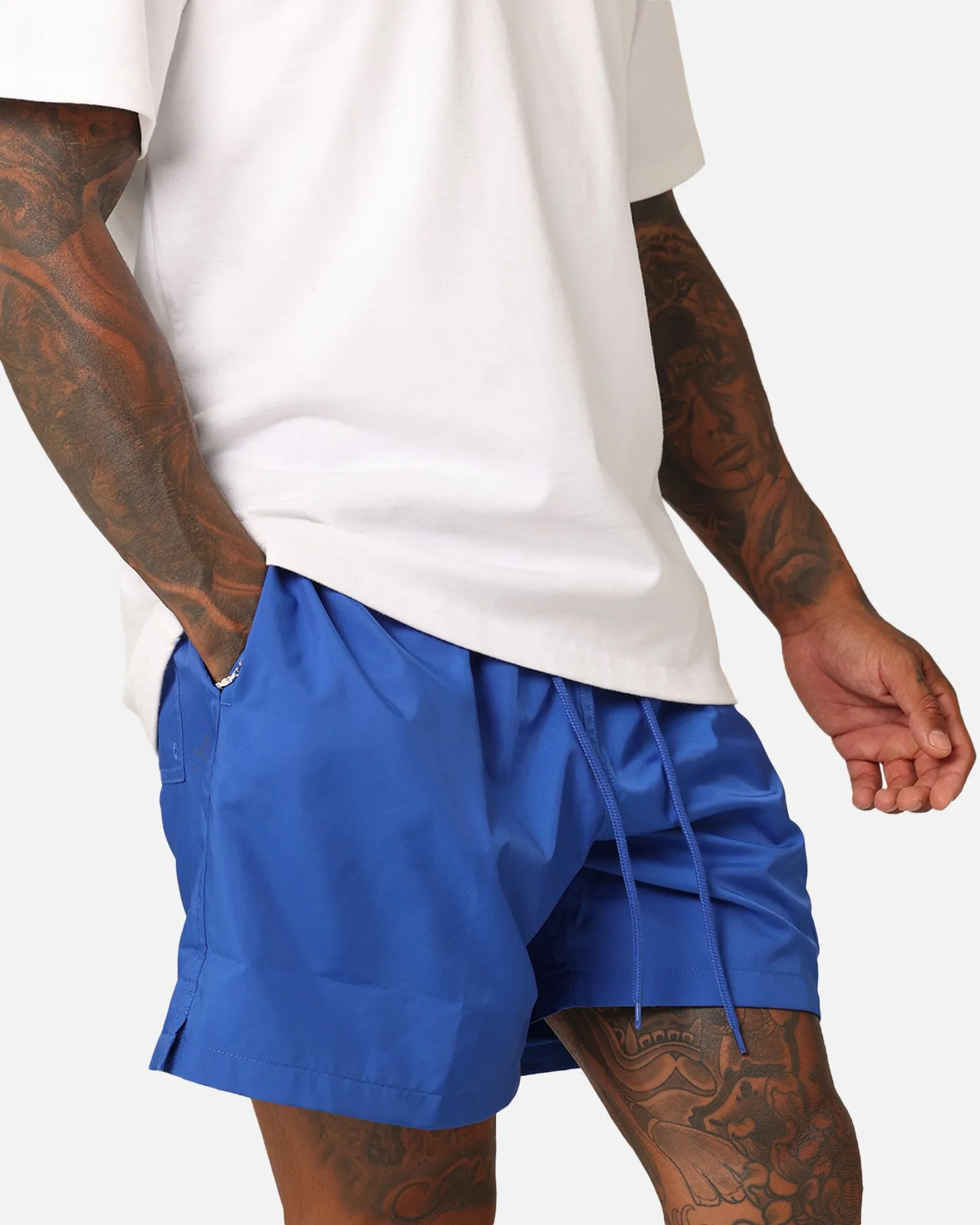 Nike Club Flow Shorts Game Royal/White