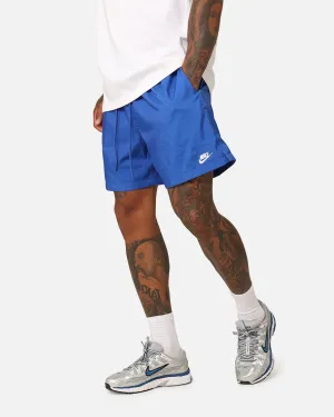 Nike Club Flow Shorts Game Royal/White