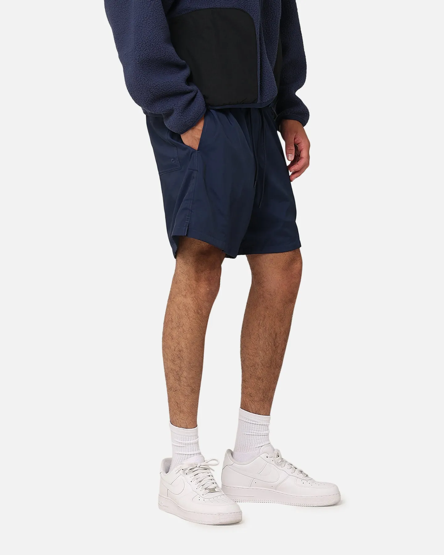 Nike Club Flow Shorts Midnight Navy/White