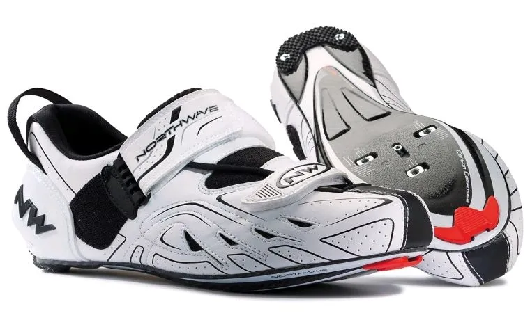 NORTHWAVE TRIBUTE TRIATHLON WHITE-BLACK