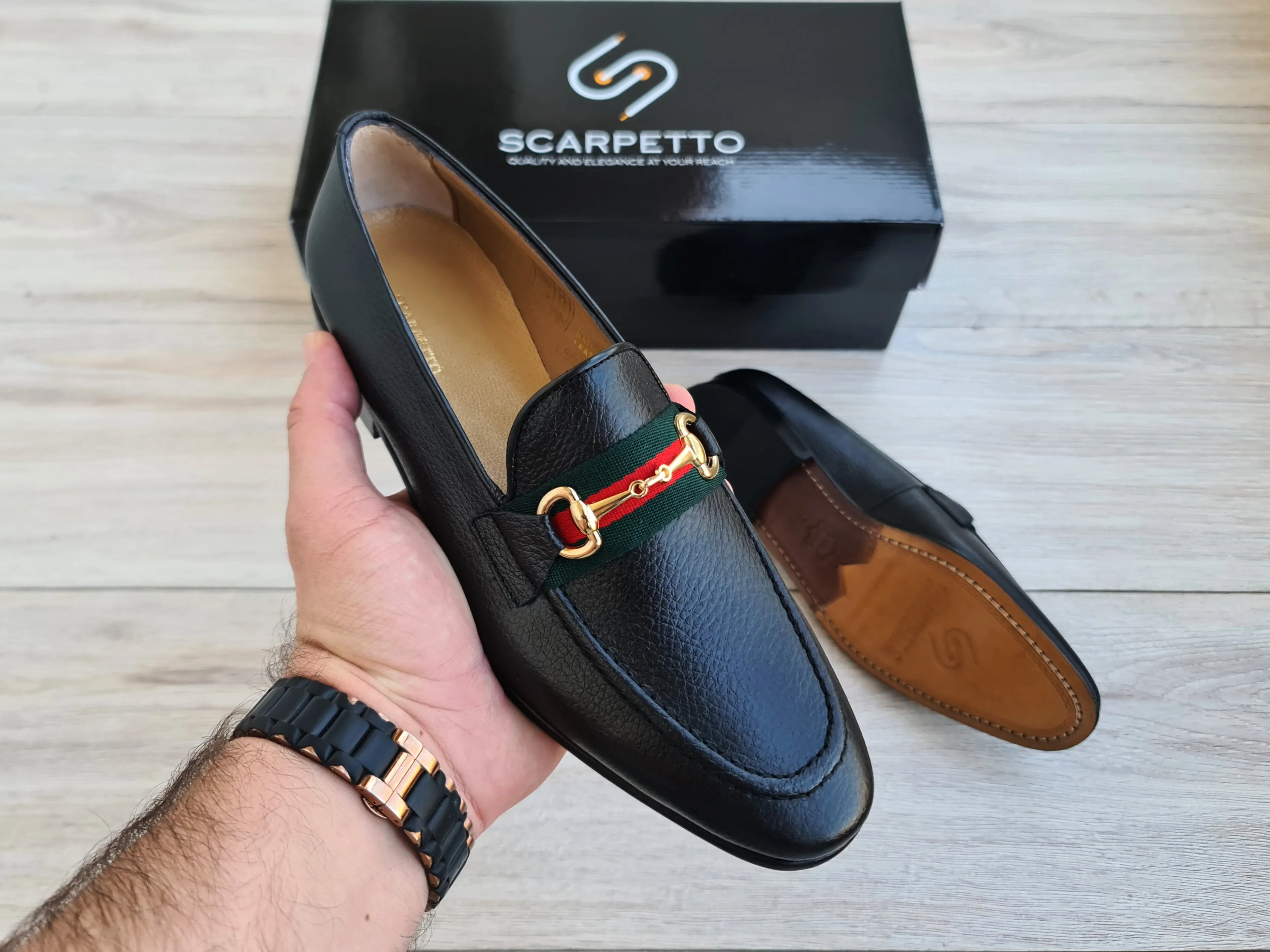 Premium Leather Handcrafted Men's Loafers