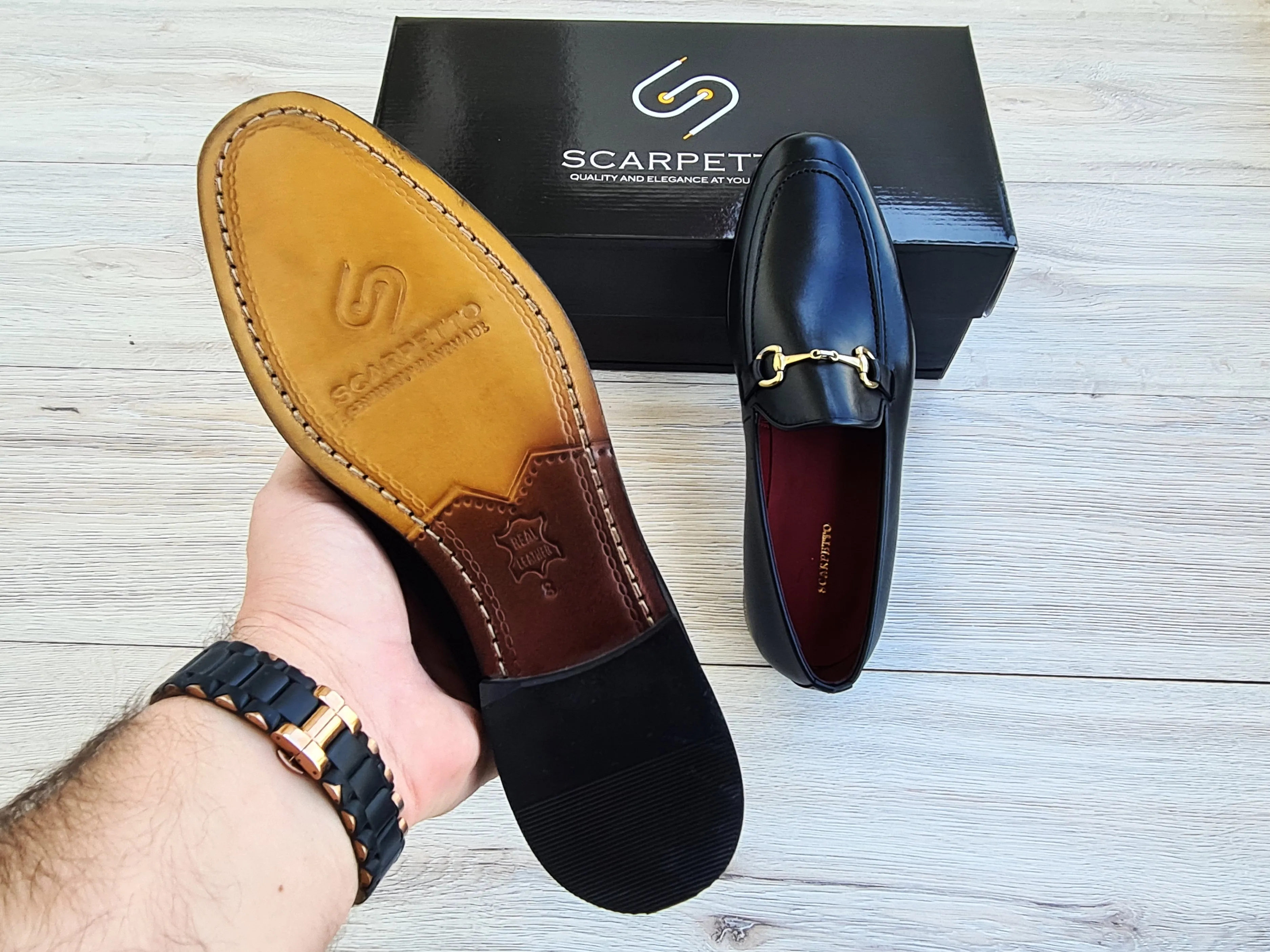 Premium Leather Handcrafted Men's Loafers