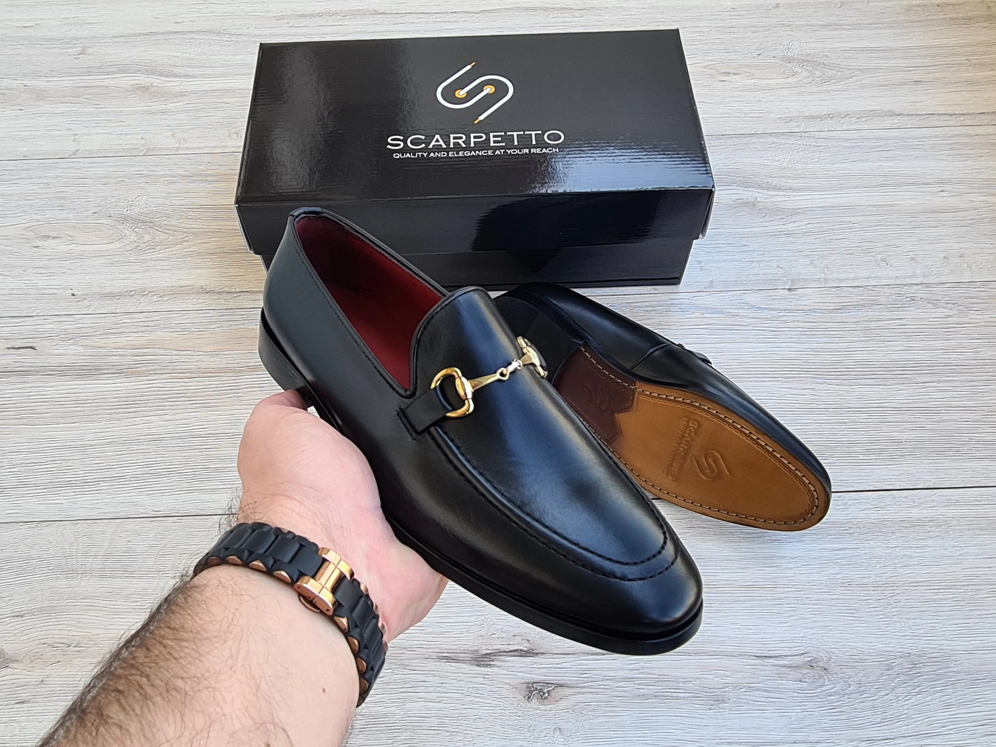 Premium Leather Handcrafted Men's Loafers