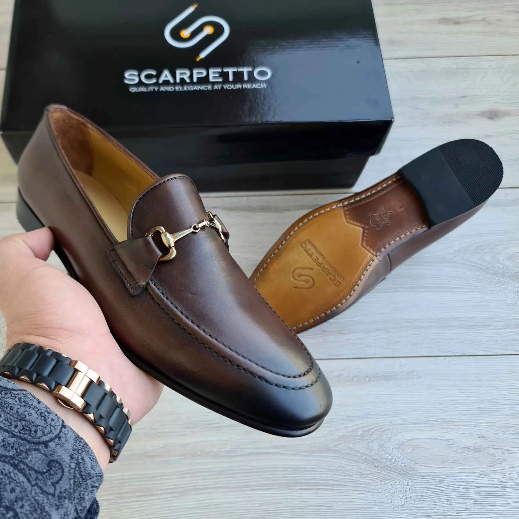 Premium Leather Handcrafted Men's Loafers