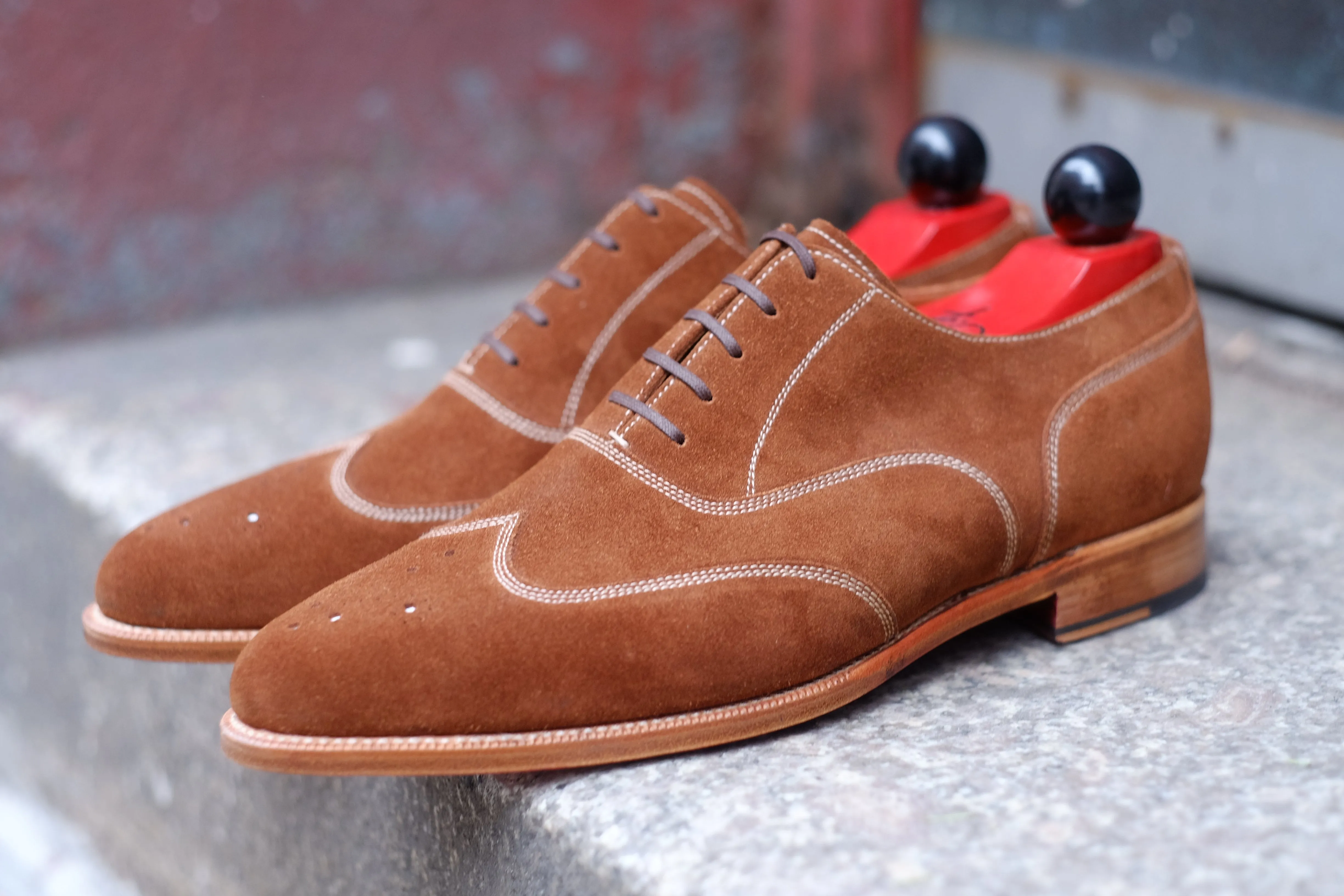 Pullman - MTO - Snuff Suede - JKF Last - Single Leather Sole