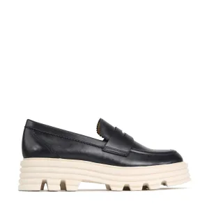 SAMILIA LEATHER CHUNKY LOAFERS