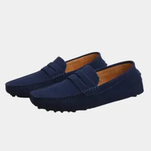 Suede Marina Loafers - Cross & Crown