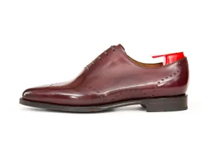 Tony - MTO - Burgundy Calf - JKF Last - Single Leather Sole