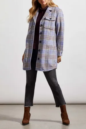 Tribal | Tribal Jeans | Long Plaid Shacket | Women's