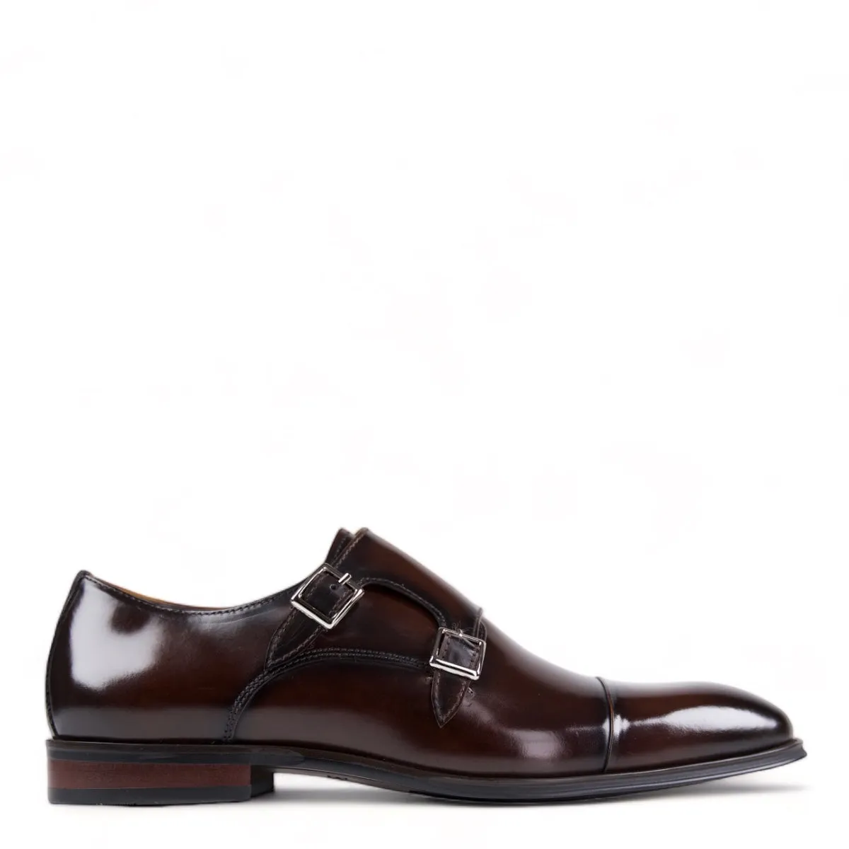 Verona Brown Monk Shoes