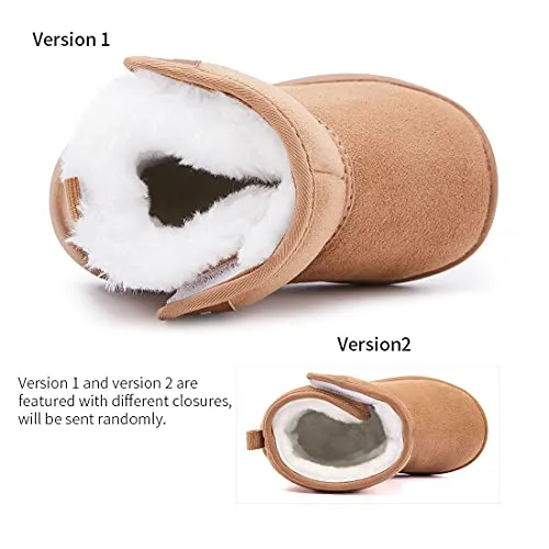 Warm Winter Fur Lined Baby Snow Boots | BMCiTYBM