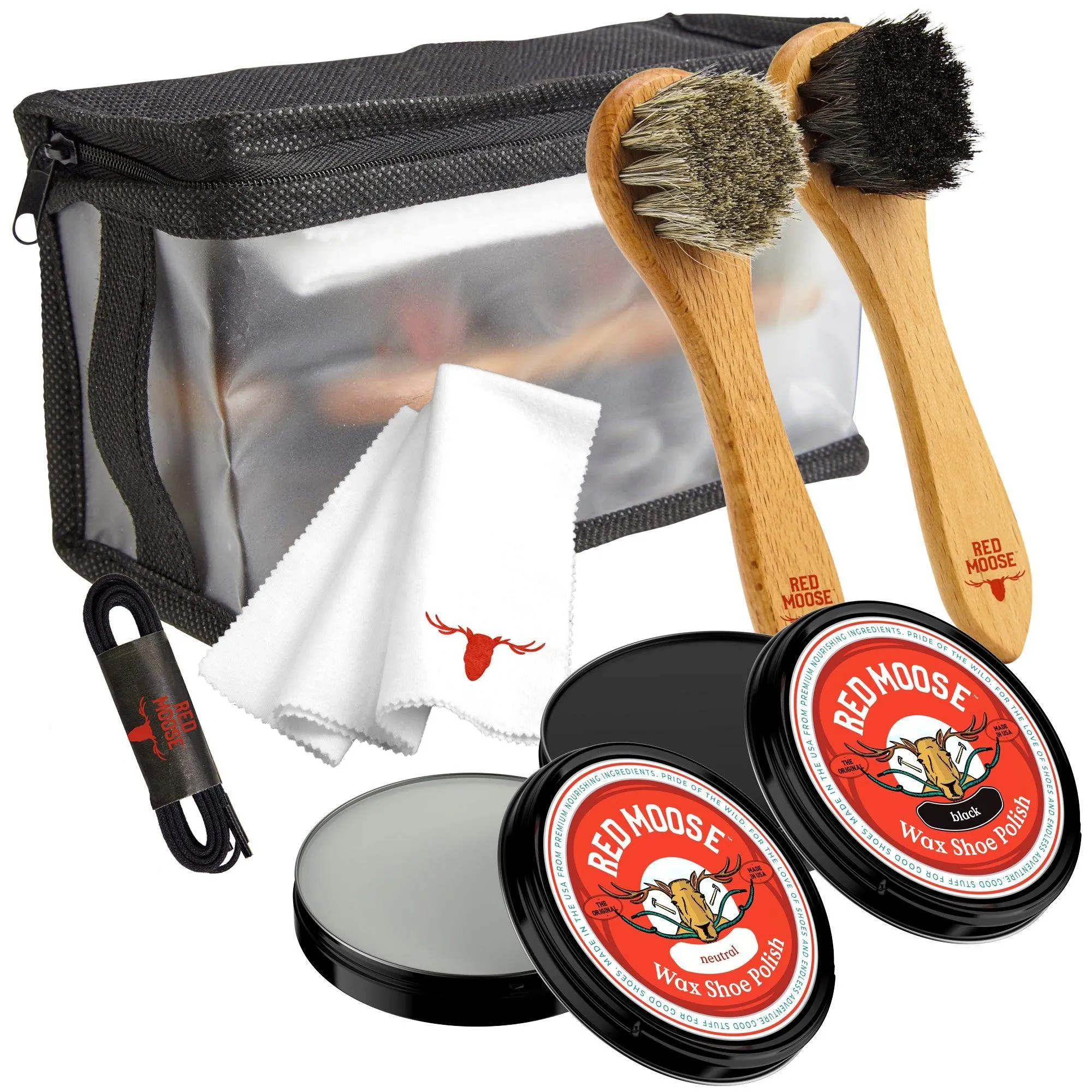 Wax Shoe Polish Kit